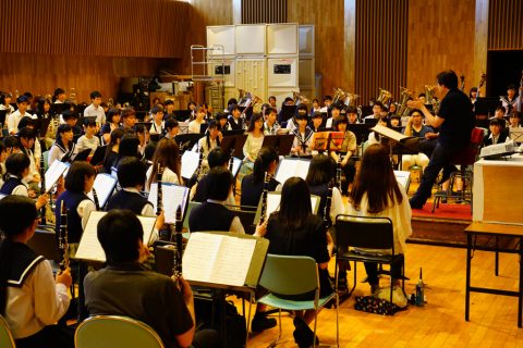 ２０１７年度全日本吹奏楽コンクール課題曲クリニック（吹奏楽体験）