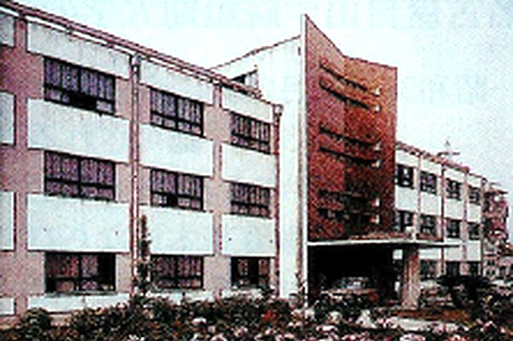 短期大学本館校舎新築竣工 昭和41年