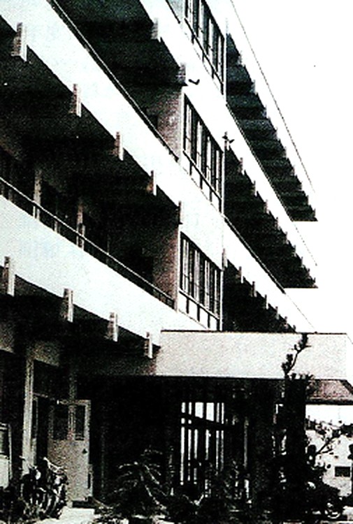 開学当時の美術学部校舎